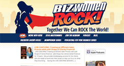 Desktop Screenshot of bizwomenrock.com
